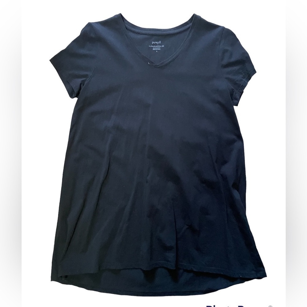 100% Cotton Black Tee